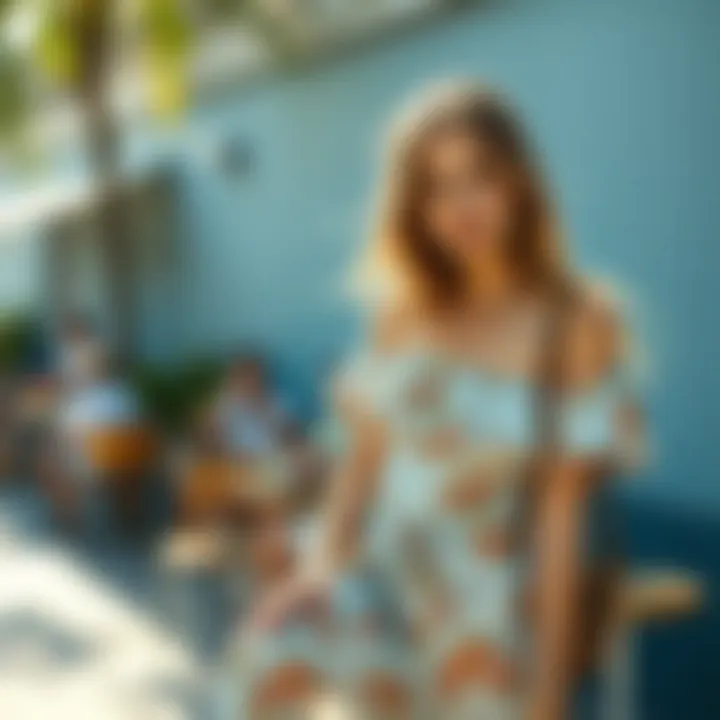 Casual yet fashionable summer dress