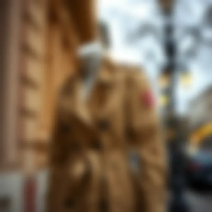Timeless Trench Coat Design Chic trench coat in classic beige