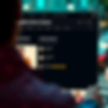 User reviews displayed on a vibrant website interface