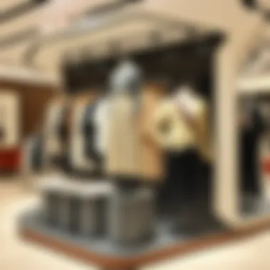 Exploring Acity's Unique Retail Experience Innovative retail display showcasing Acity's fashion collection