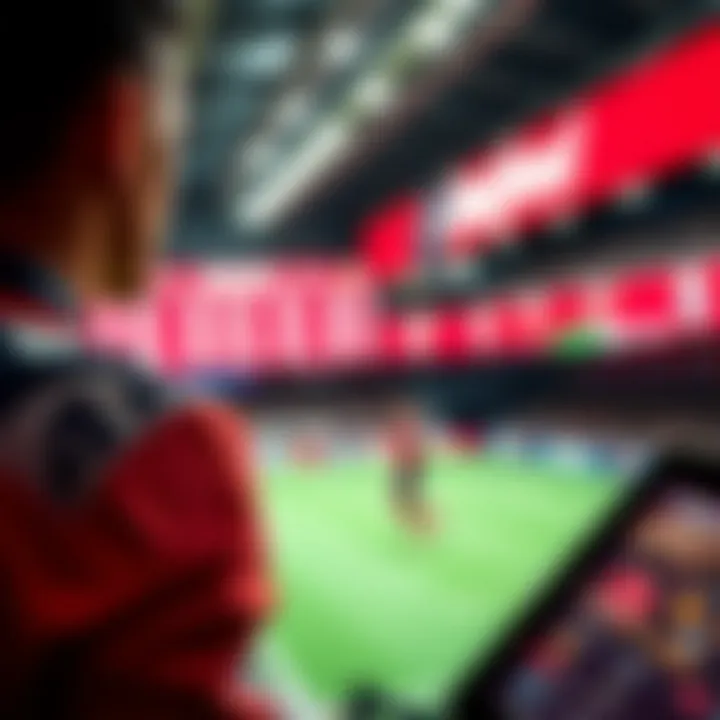 Real-Time Betting at Betfred UK Live betting feature in action on Betfred platform