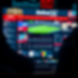 Overview of Betfred UK sportsbook interface