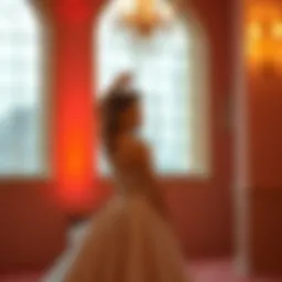 Elegant evening gown from Beymen's new collection