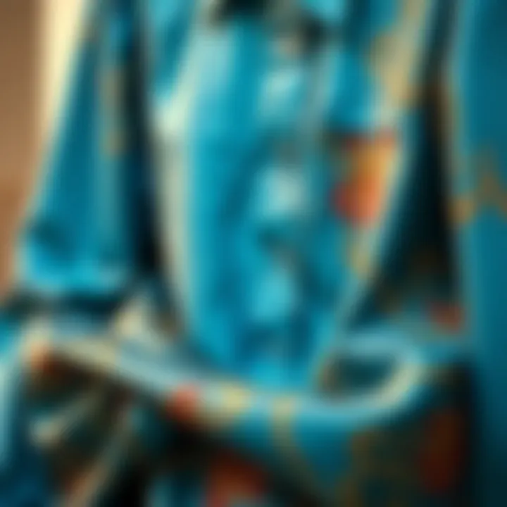 Elegant fabric choice for long shirts