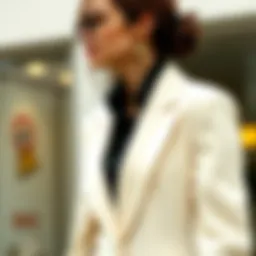 Elegant blazer vest combination for a contemporary look