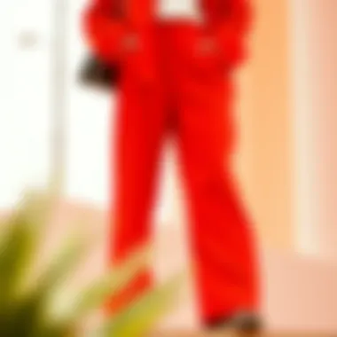 Seasonal Trends: The Rise of Wide-Leg Trousers Seasonal fashion showcase featuring wide-leg trousers