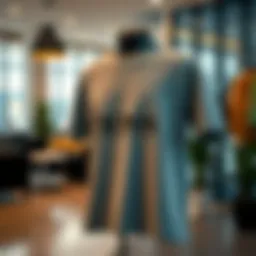 Stylish Boss t-shirt displayed in a modern setting
