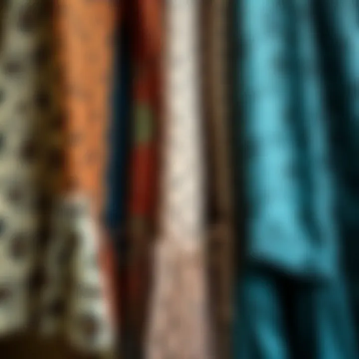 Variety of Fabrics for Bell Skirts Diverse fabric options for bell skirts