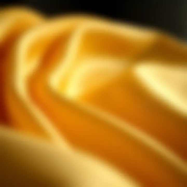 Luxurious Fabric Details in Tunic Sets Close-up of luxurious fabric used in tunic sets
