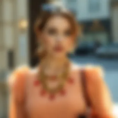 Accessorizing the Chiffon Dress: A Stylish Approach Chiffon dress paired with fashionable accessories