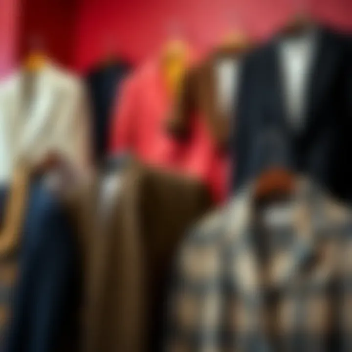 Diverse Styles of Blazer Jackets Various blazer styles arranged creatively