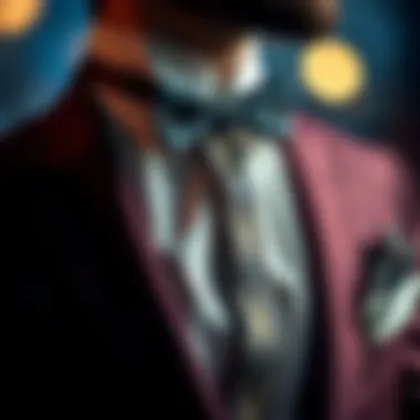 Stylish accessories for a groom's ensemble