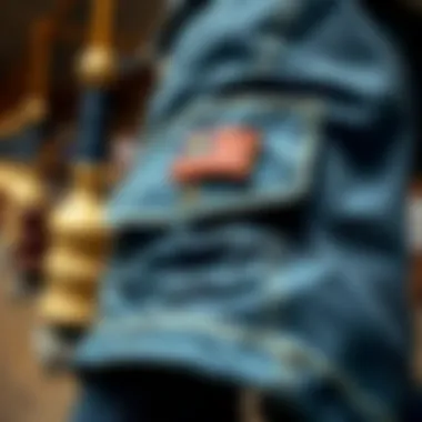 Historical evolution of denim jeans