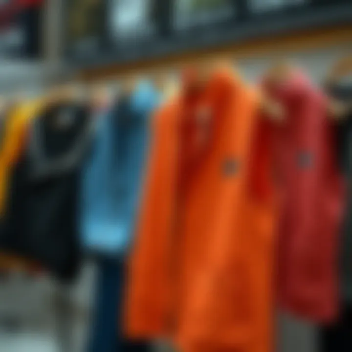 Diverse styles of lightweight vests for summer