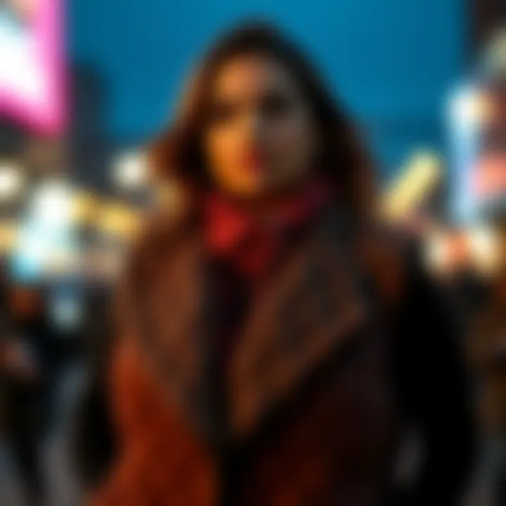 Elegant layering techniques with plus size vests