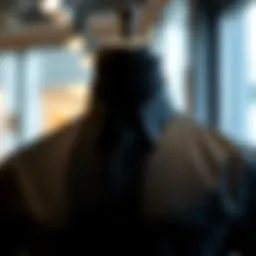 A stylish black shirt on a mannequin showcasing modern fashion cuts