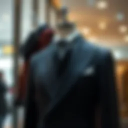 Stylish vest coat on a mannequin