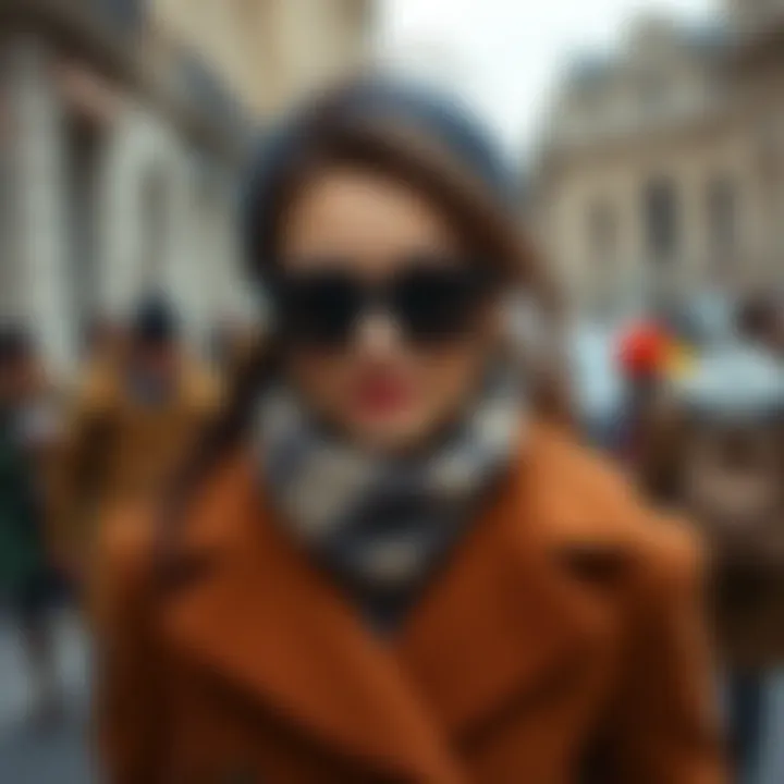 Fashionable accessories to pair with winter coats