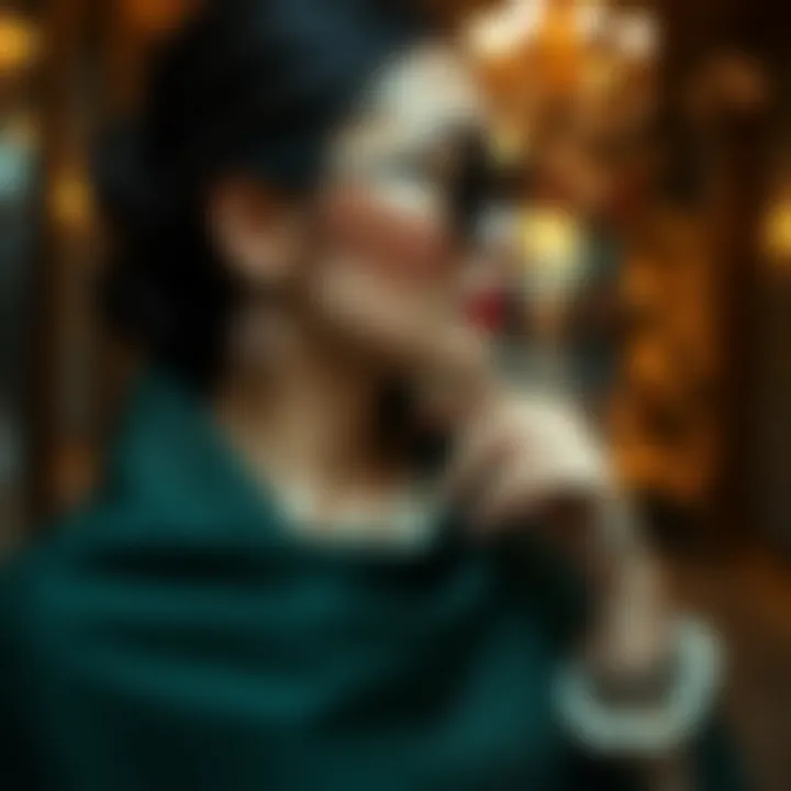 Elegant accessories to complement festive outfits