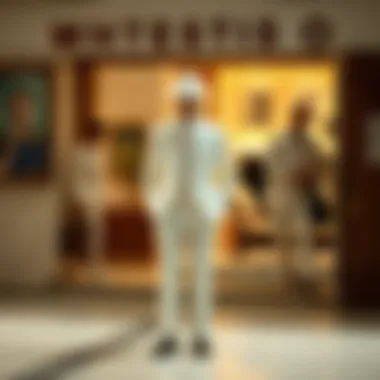 Historical evolution of the white suit in fashion