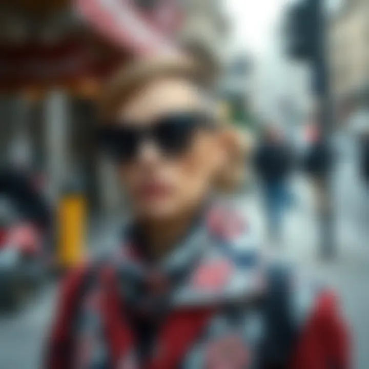 Fashionable Accessory Pairing with Japone Kol