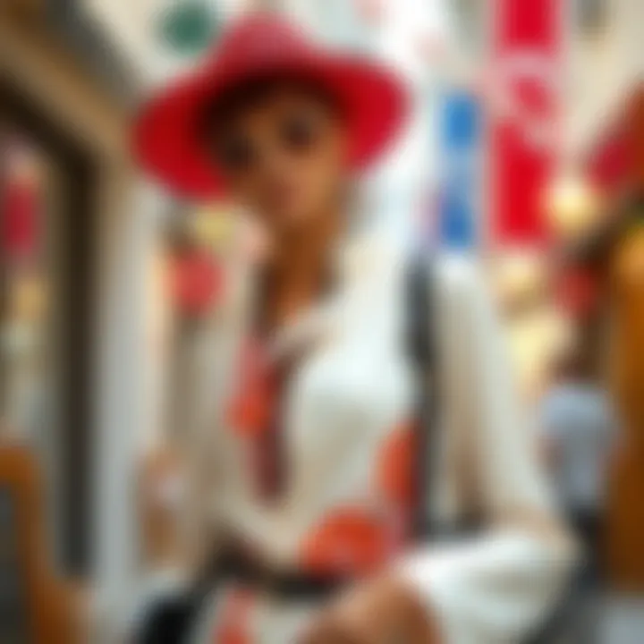 Stylish Ensemble Featuring Japone Kol