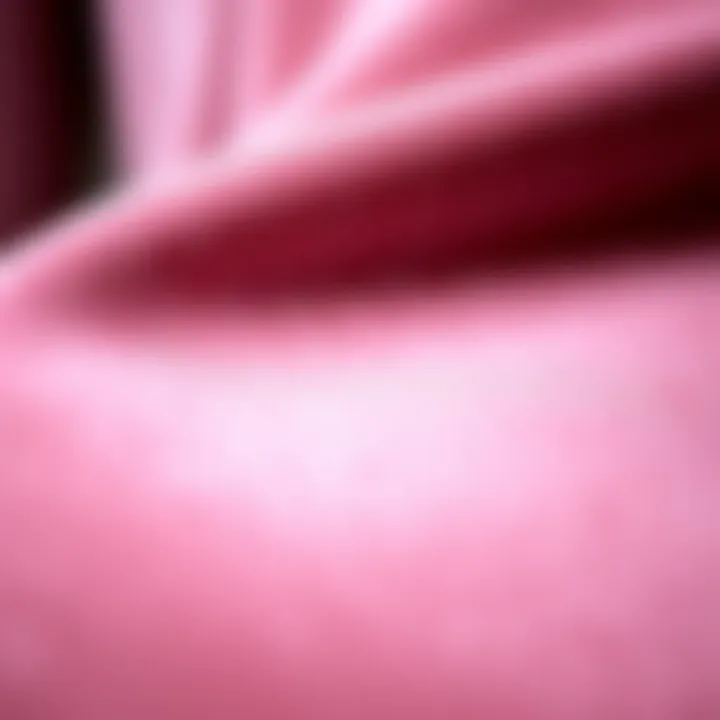 Luxurious Texture: Velvet Fabric Detail Close-up of velvet fabric used in pencil dress