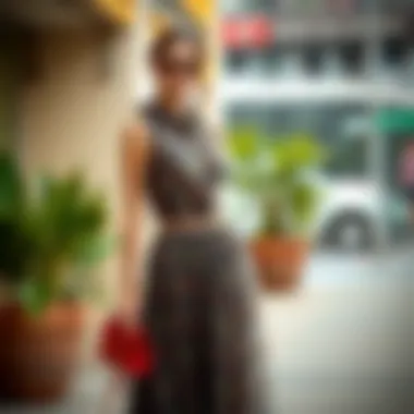 Styling tips for long dresses with accessories