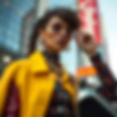 Make a Statement with Seasonal Vibrancy Trendy seasonal fashion with vibrant colors