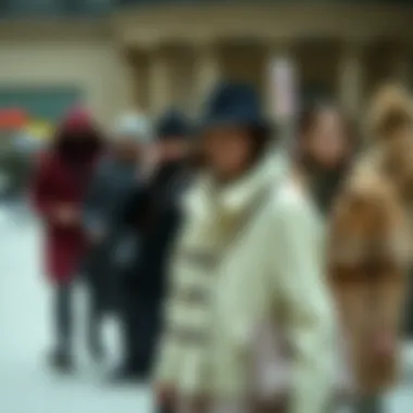 Evolution of Design: A Timeless Journey Historical evolution of outerwear designs showcased in a timeline