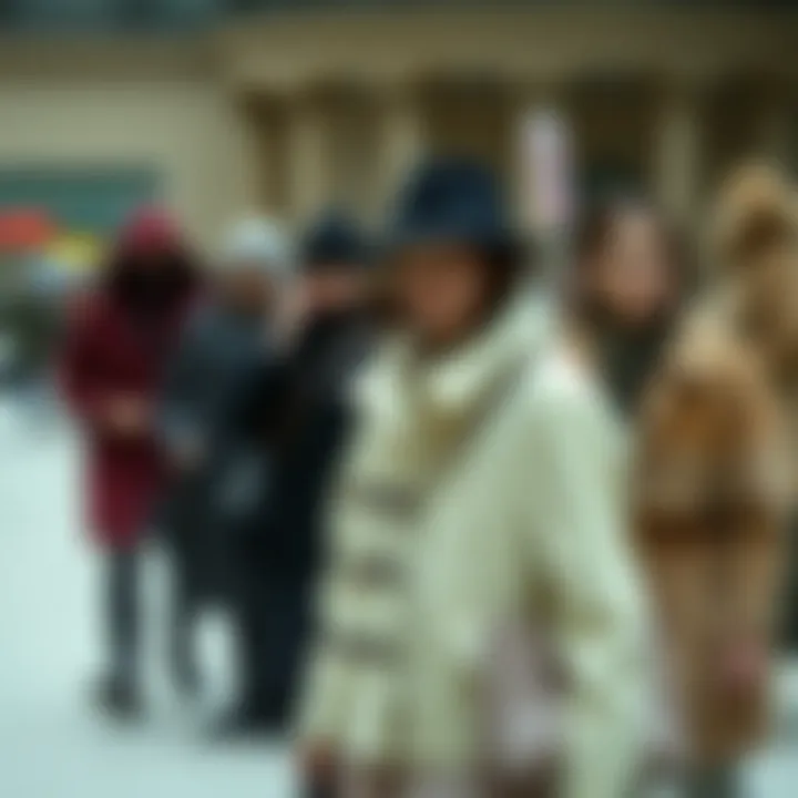 Evolution of Design: A Timeless Journey Historical evolution of outerwear designs showcased in a timeline