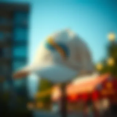 A stylish kap showcasing modern design elements