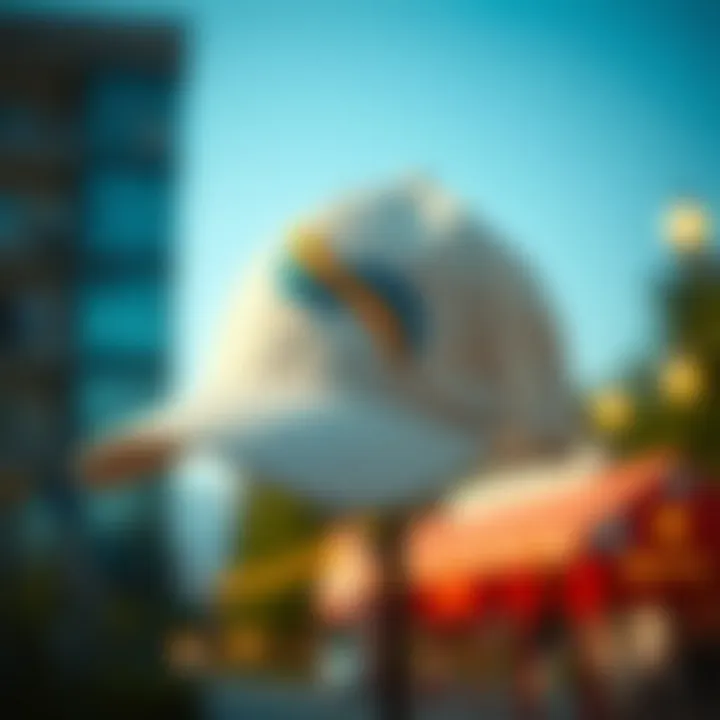 A stylish kap showcasing modern design elements