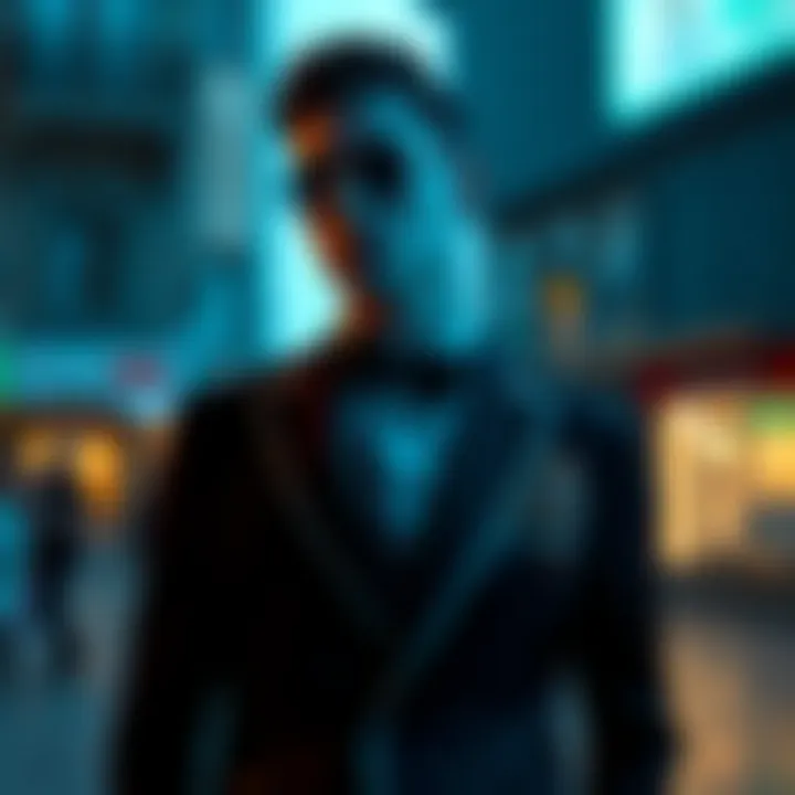 Fashion-forward accessories that complement closed suits