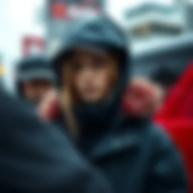 Layering Styles with Hooded Jackets Fashionable layering ideas using a hooded jacket for different seasons.