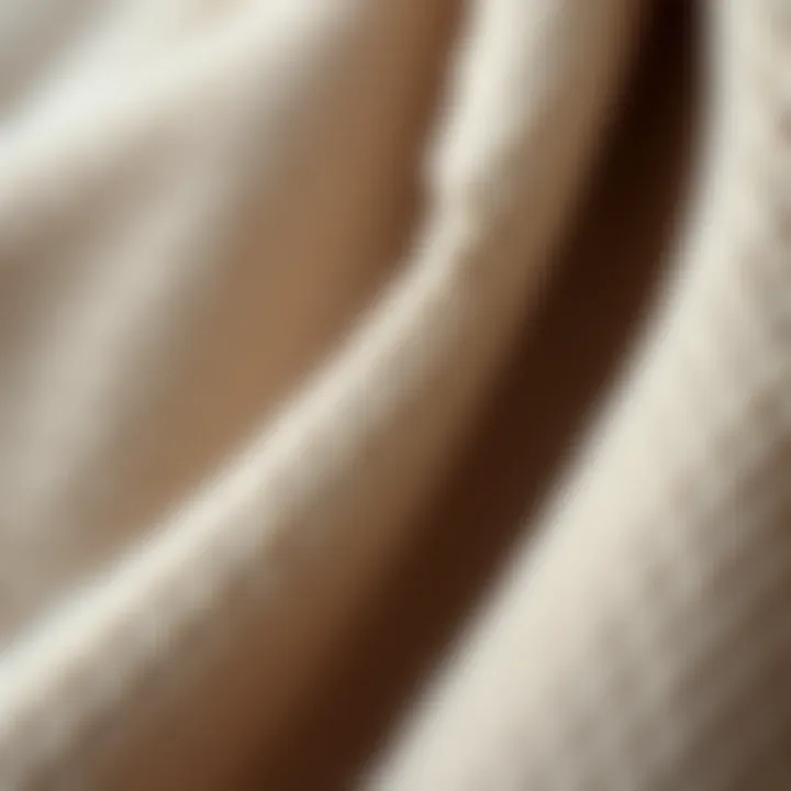 Premium Fabric for Winter Coats Close-up of high-quality fabric texture for winter coats
