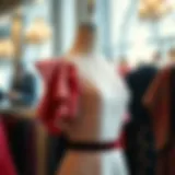 Elegant Butterfly Sleeve Dress Elegant butterfly sleeve dress on a mannequin