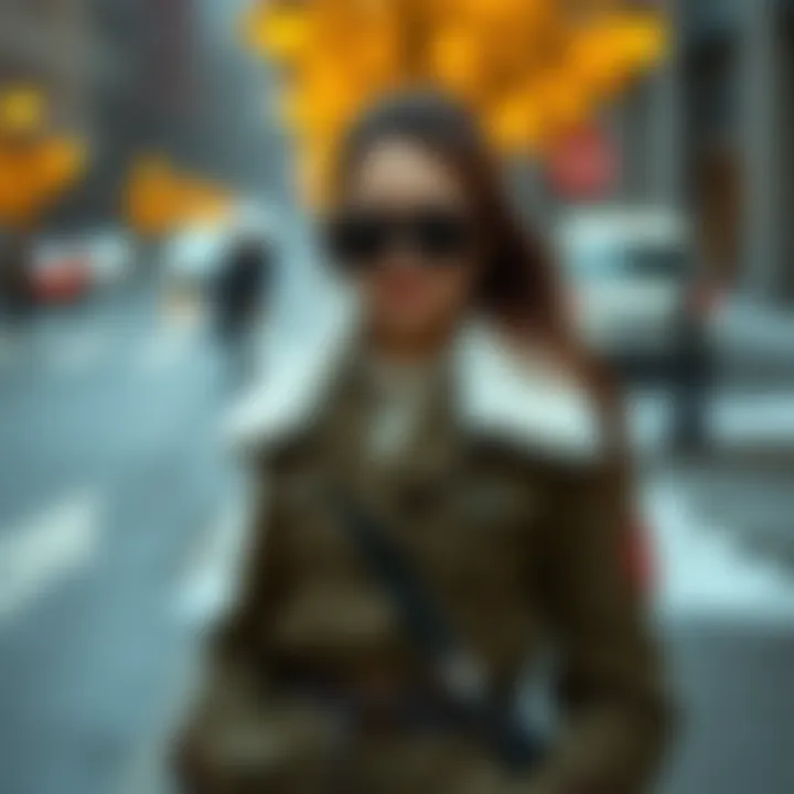 Military Style: A Trendy Choice for Winter Outfits Chic military-style winter jackets for women