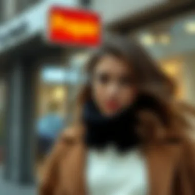 Layered fashion showcasing a cream sweater with outerwear