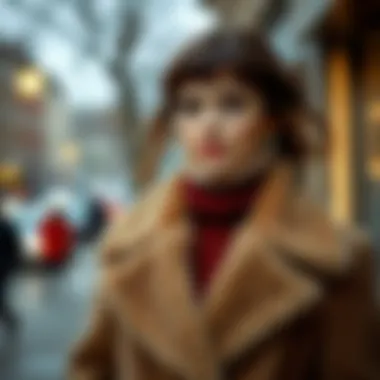 Layering ideas with winter coats for a chic look