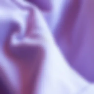 Fabric Textures of Lilac Sweatshirts Close-up of different fabric textures for lilac sweatshirts