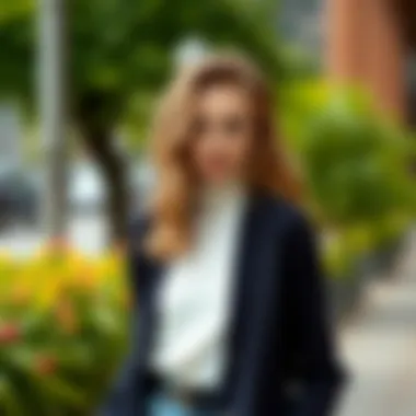 Versatile Long-Sleeve Cardigan Style Elegant long-sleeve cardigan showcasing versatility