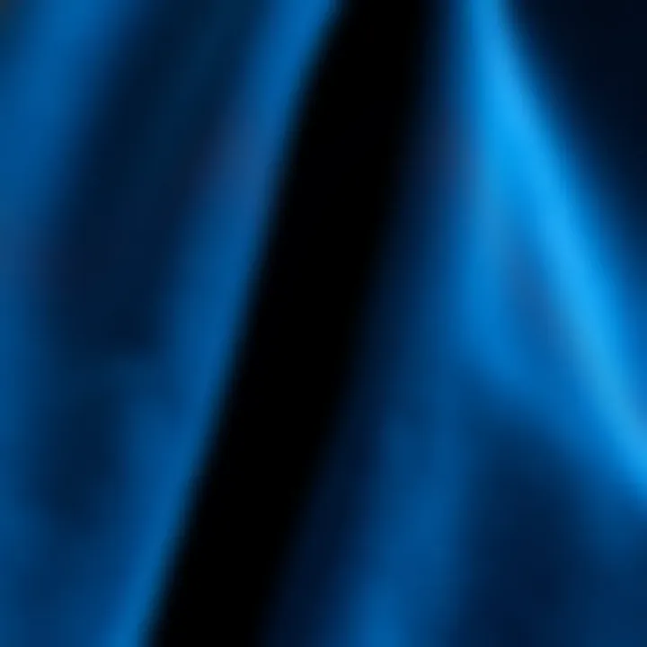The Texture of Comfort Close-up of the texture of blue velvet fabric