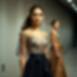 A diverse range of elegant model dresses showcasing unique designs and styles.