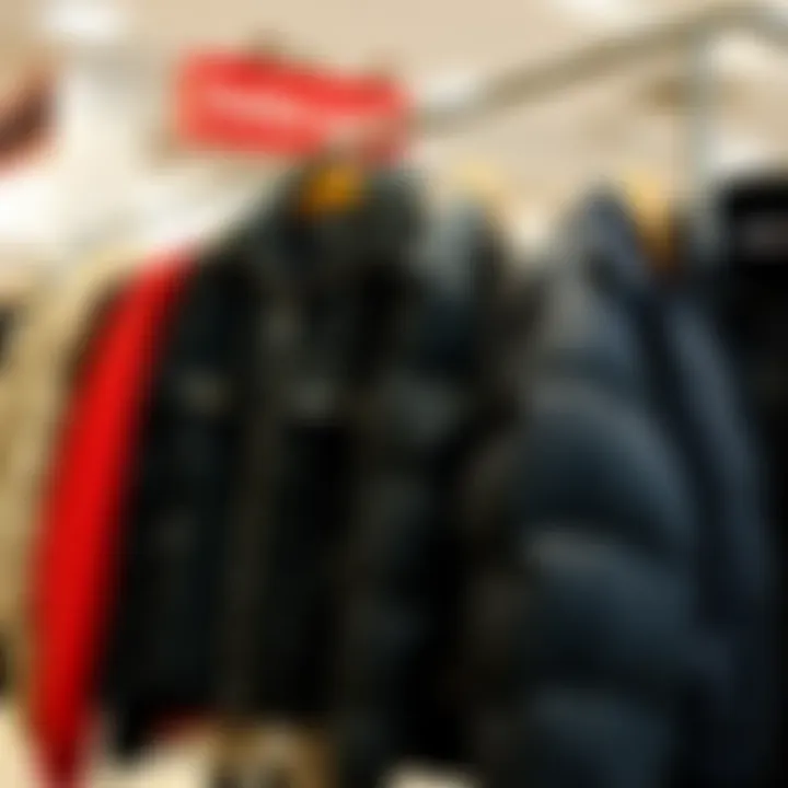 Diverse Styles: Outlet Jacket Collection Variety of outlet jackets showcasing different styles