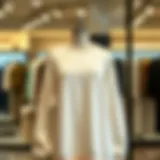 Chic Oversized Sweat Dress Display Stylish oversized sweat dress on a mannequin