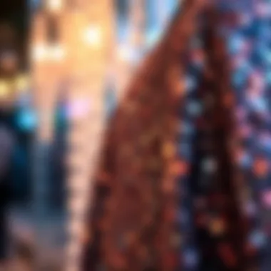 Close-Up of Shimmering Sequins Close-up of sequins reflecting light in a stylish setting