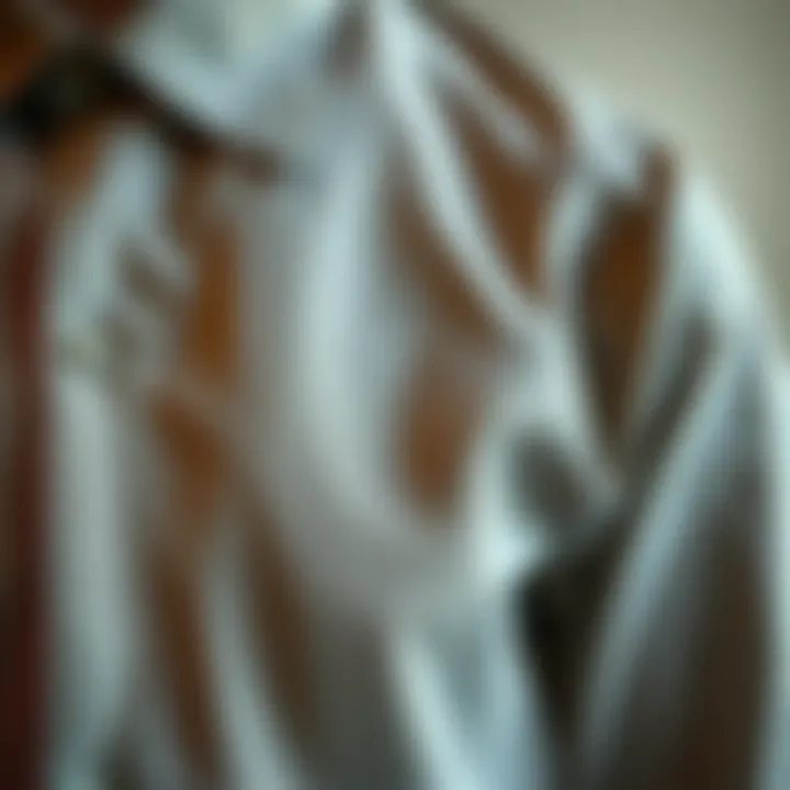 Fabric Texture of Ravelli Shirt Close-up of the fabric texture of a Ravelli shirt