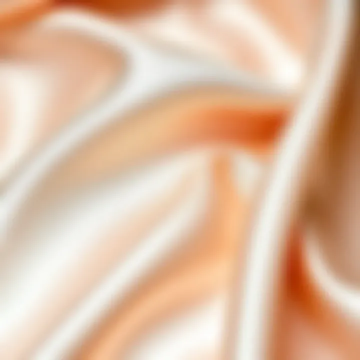 The Allure of Satin: Texture and Quality Close-up of satin fabric highlighting its sheen and texture