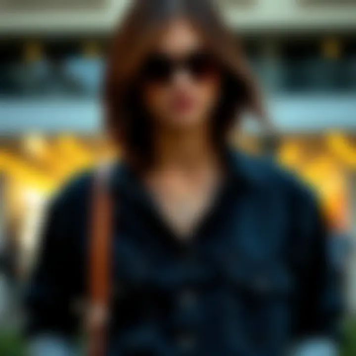 Fashion tips and combinations for black denim shirts